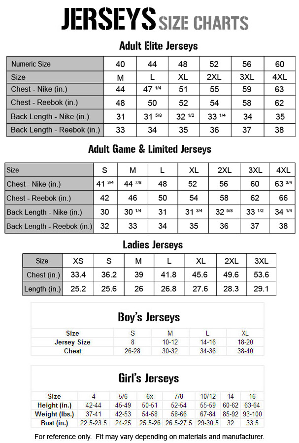 Nike Elite Nfl Jersey Sizing OFF 62 www teodoromora