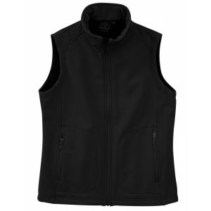 Ladies Softshell Vest - Black