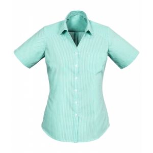 Advatex Lindsey Ladies Short Sleeve Shirt - Green