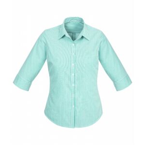 Advatex Lindsey Ladies 3/4 Sleeve Shirt - Green