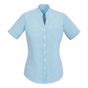 Advatex Toni Ladies Short Sleeve Shirt - Blue