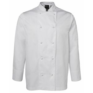 L/S Unisex Chefs Jacket - White